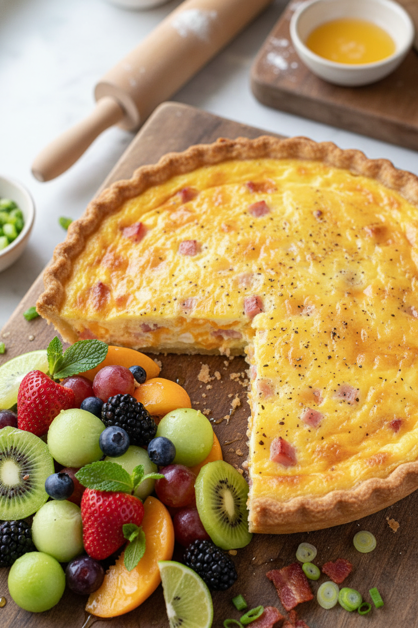 Today Show Recipes Quick Quiche Fruit Salad