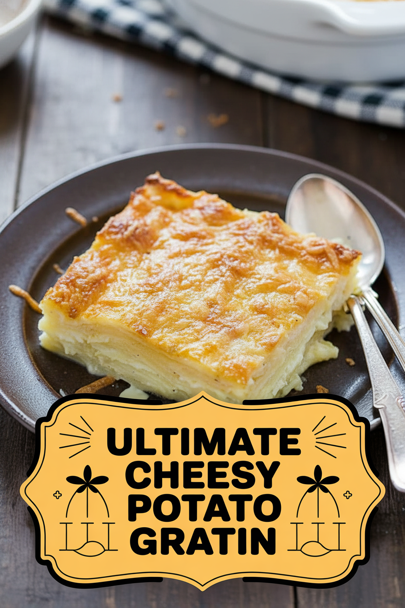 Ultimate Cheesy Potato Gratin
