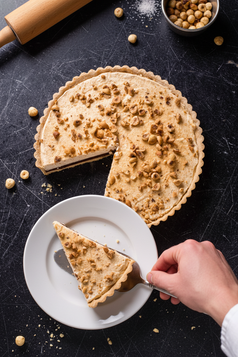 Ultimate Chocolate Hazelnut Tart
