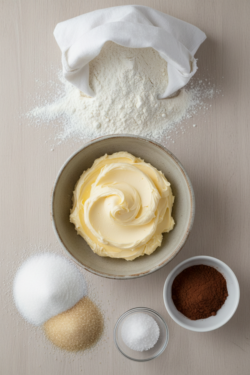 Ultimate Chocolate Shortbread Cookies