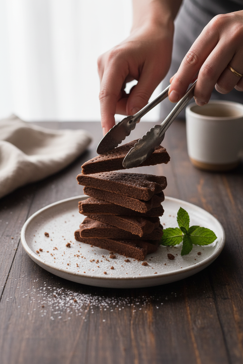 Ultimate Chocolate Shortbread Cookies
