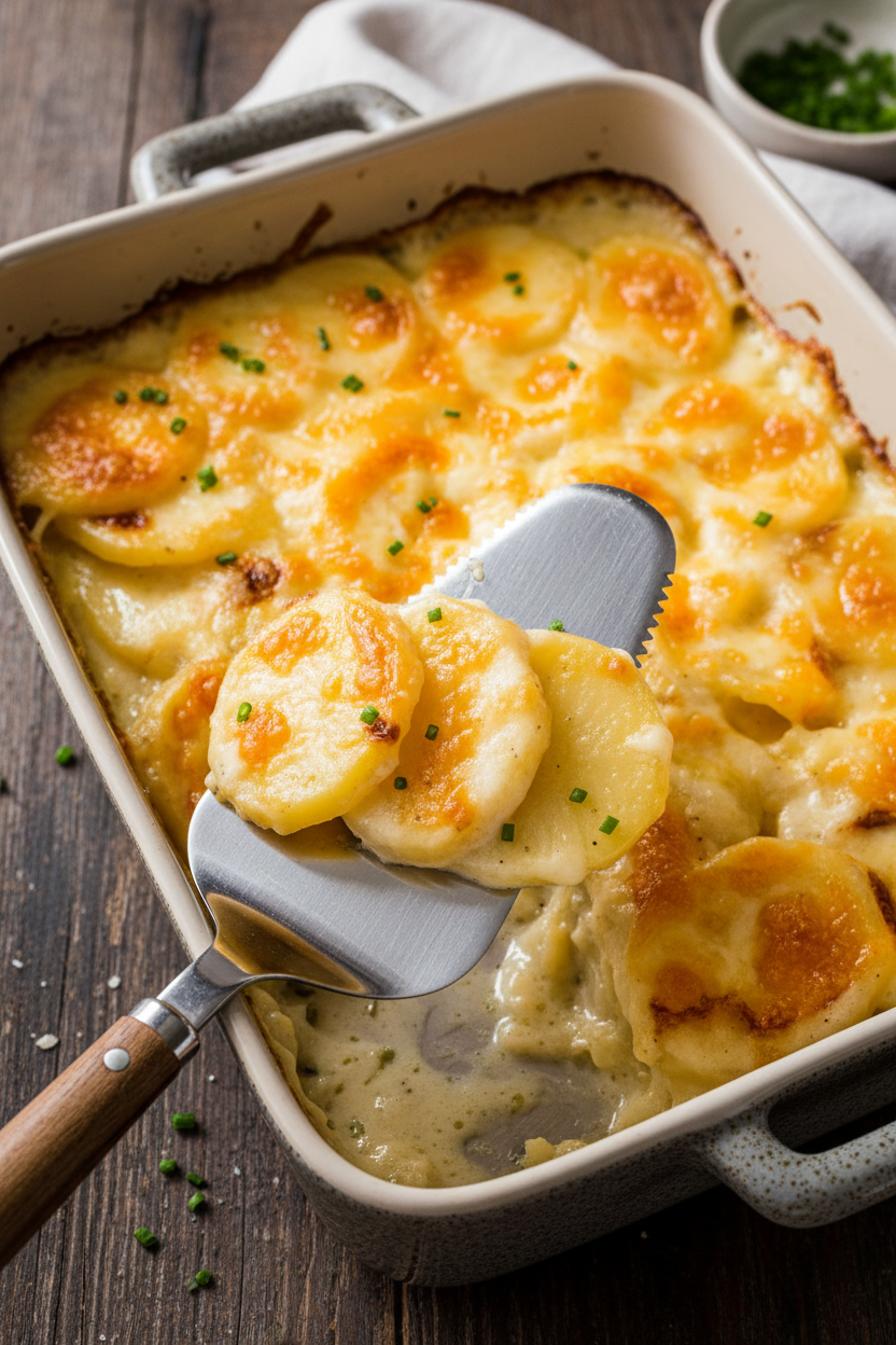 Ultimate Creamy Scalloped Potato Bake