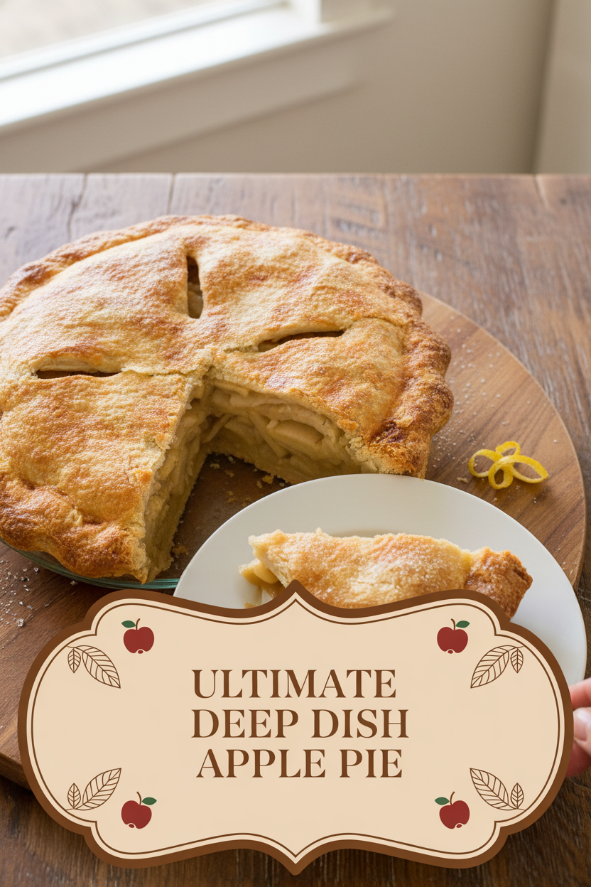 Ultimate Deep Dish Apple Pie