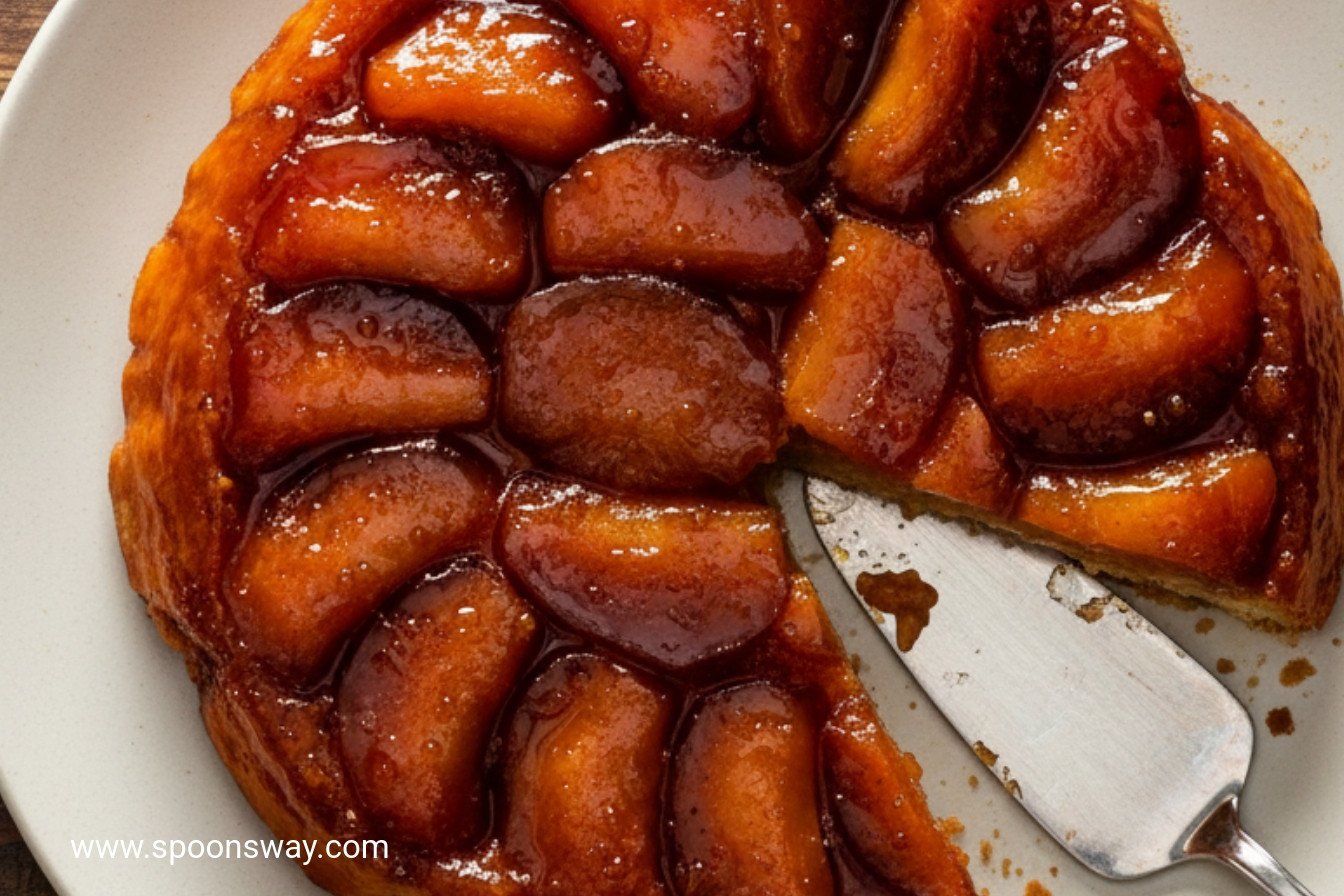 Upside-Down Caramelized Apple Tart