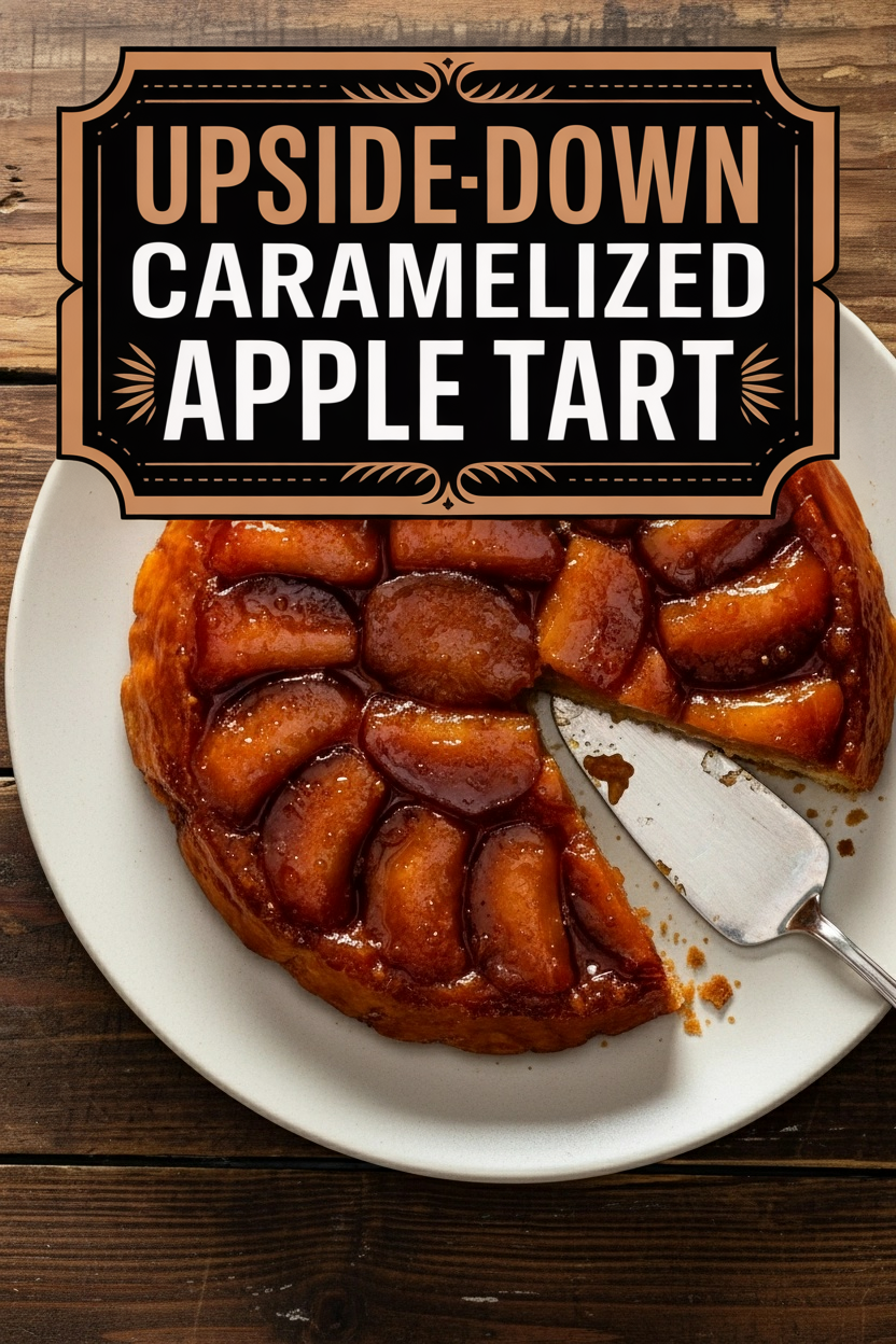 Upside-Down Caramelized Apple Tart