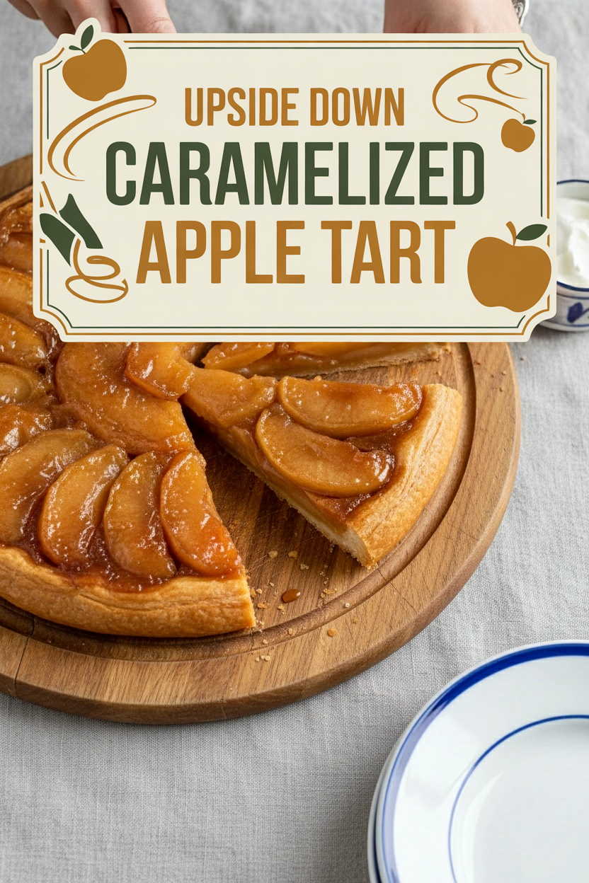 Upside Down Caramelized Apple Tart