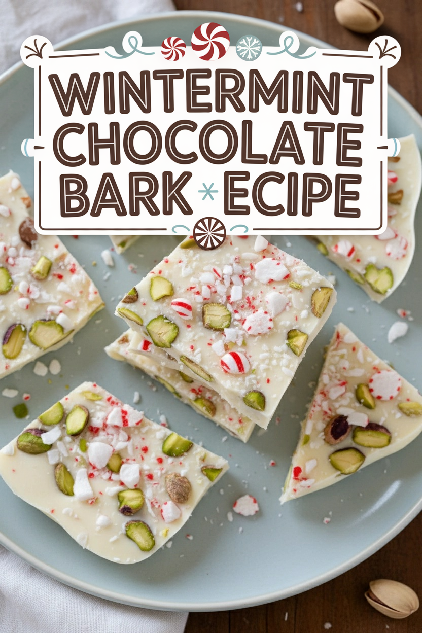 Wintermint Chocolate Bark Recipe