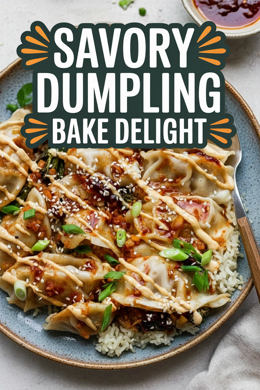 Savory Dumpling Bake Delight