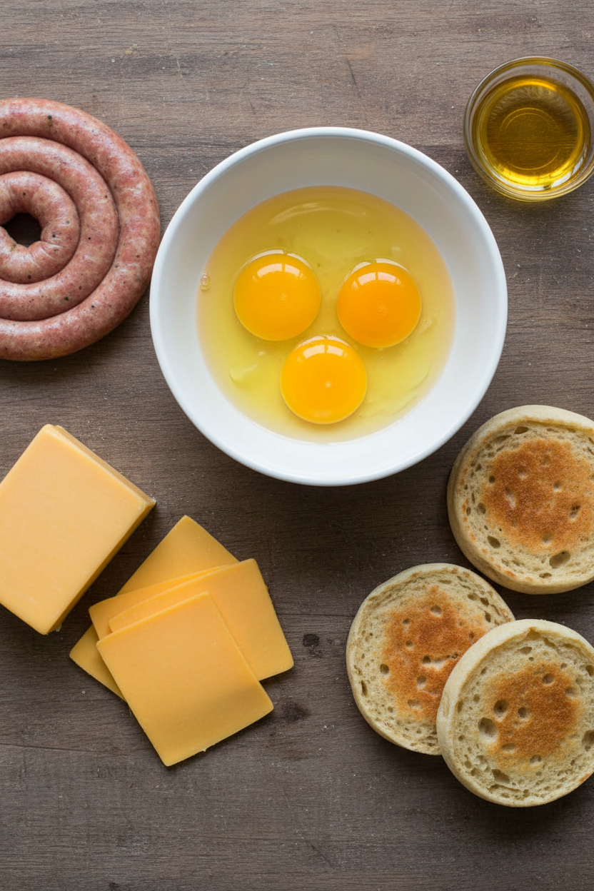 Savory Sausage and Egg Morning Bun