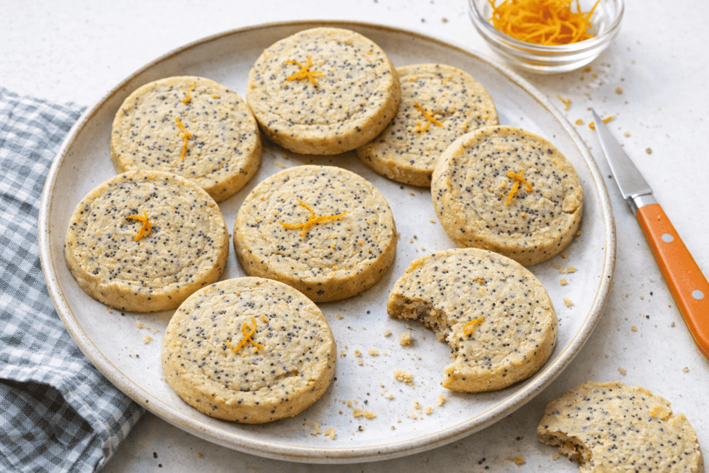 Delicious lemon poppy seed cookies with a zesty flavor and crunchy texture, perfect for snacking or.